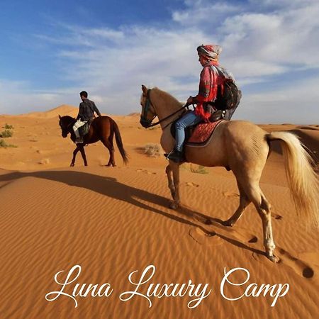 Hotel Luna Luxury Camp à Merzouga Extérieur photo