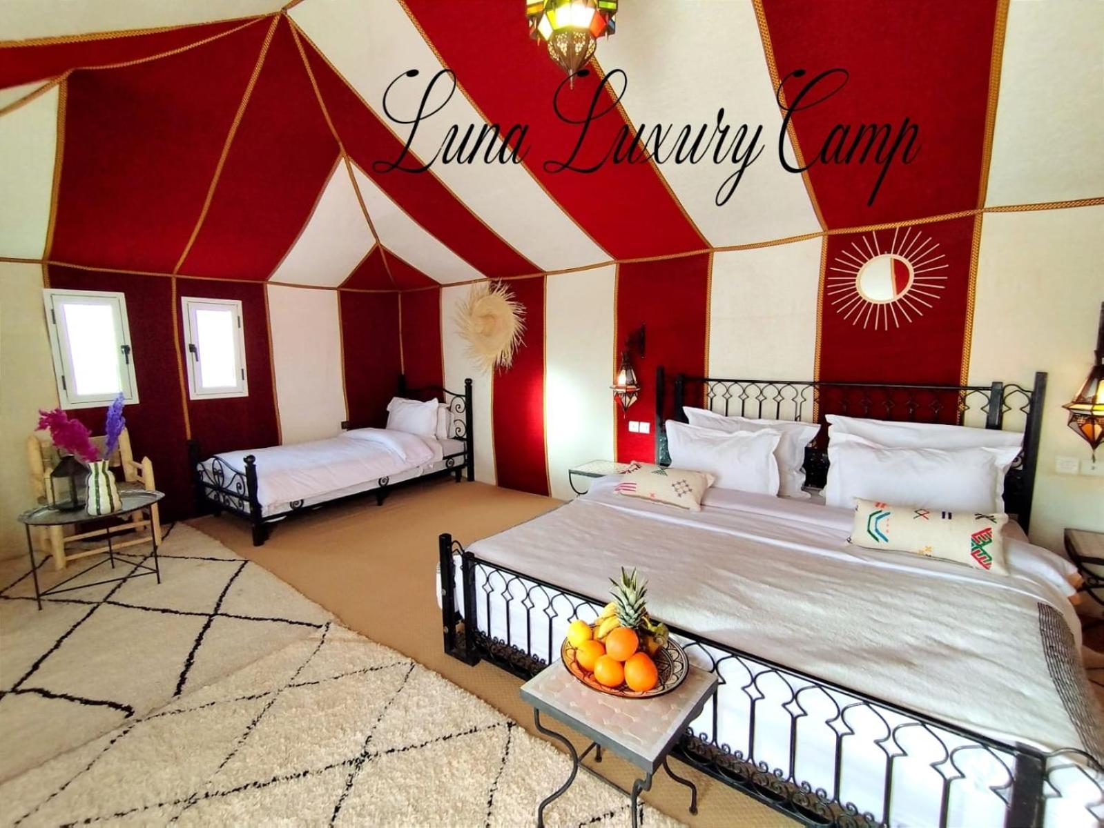 Hotel Luna Luxury Camp à Merzouga Extérieur photo