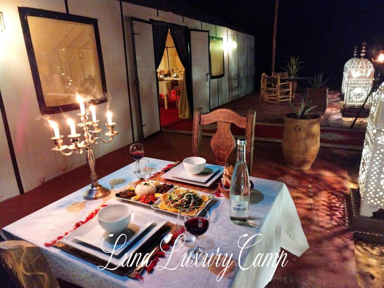 Hotel Luna Luxury Camp à Merzouga Extérieur photo