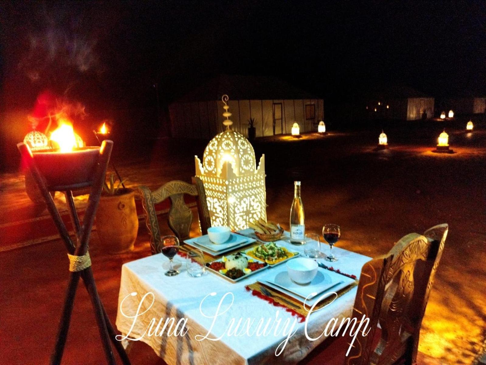 Hotel Luna Luxury Camp à Merzouga Extérieur photo