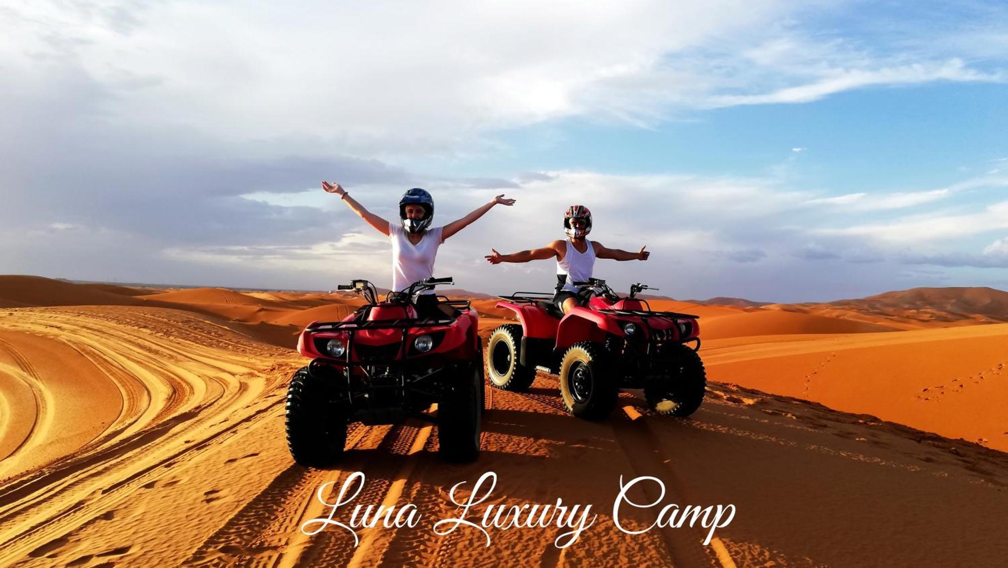 Hotel Luna Luxury Camp à Merzouga Extérieur photo
