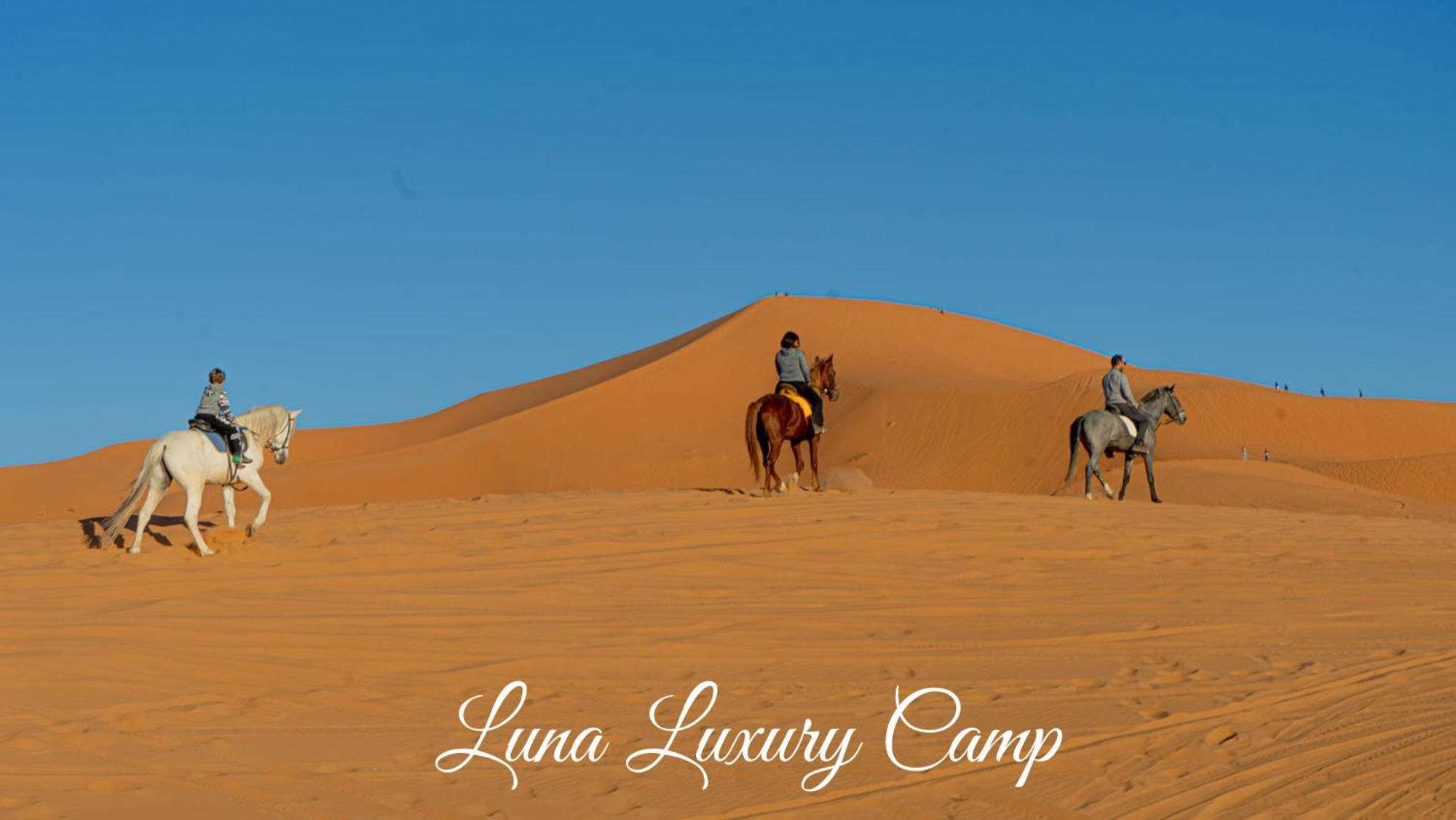 Hotel Luna Luxury Camp à Merzouga Extérieur photo