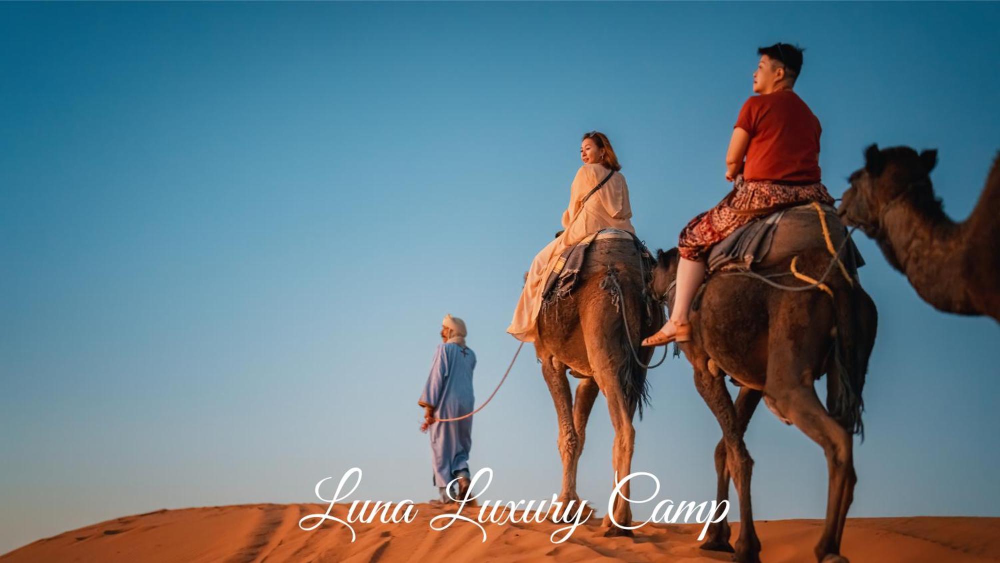Hotel Luna Luxury Camp à Merzouga Extérieur photo