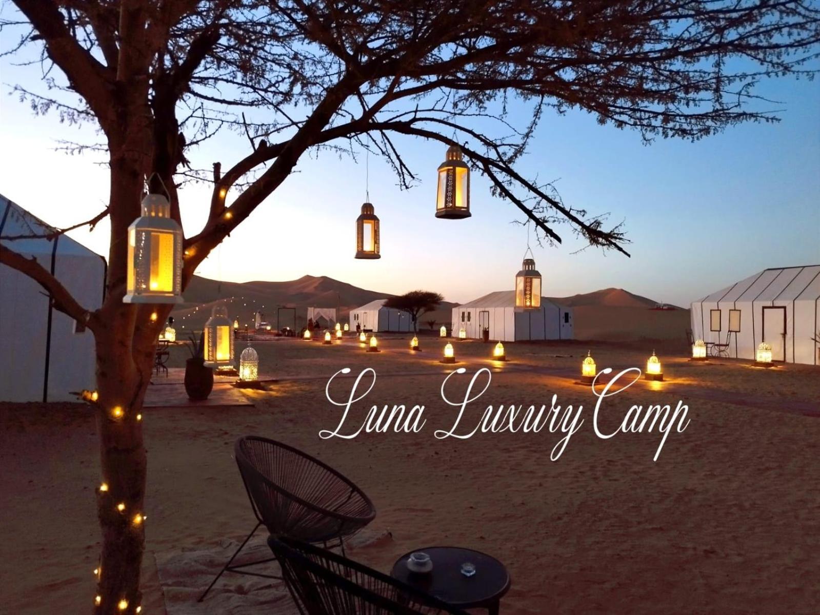 Hotel Luna Luxury Camp à Merzouga Extérieur photo