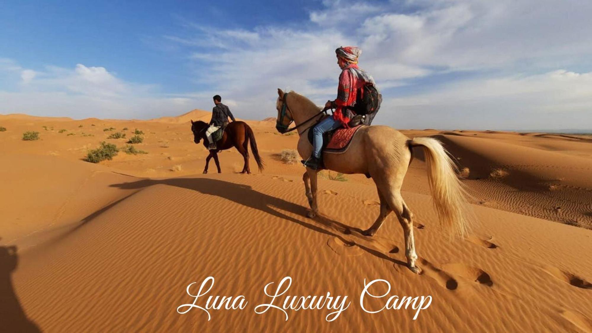 Hotel Luna Luxury Camp à Merzouga Extérieur photo